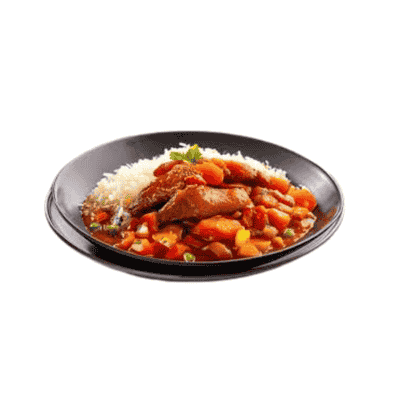 Gebackene Ente in süß-saurer Sauce